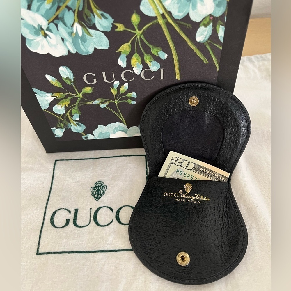 RARE Gucci Supreme Coin Holder Purse EUC Authenticity Guarantee - Picture 6 of 11